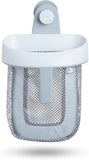 Super Scoop Bath Toy Organiser Grey1 Count with Push-Lock Suction Cup