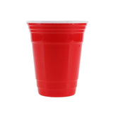 4x Cups Reusable Red & Blue Lightweight High Quality Durable Party Picnic -500ml