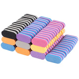 10pcs Nail File Buffer Block Sanding Sponge Acrylic Nail Art Buffing Block Asstd