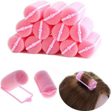 12x Hair Styling Rollers Curlers Twist No heat Sponge Foam Cushion HeatlessMagic