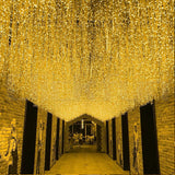 Warm White 500LED 100M Waterproof Christmas Fairy String Lights Wedding Garden