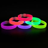 2x Mixed Colour Glow Sticks Bracelets Party Glowstick Glow in the Dark Light Toy