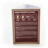 Craft Beer Tasting Kit - Ref Card/Booklet/Notes/Covers Bag Brewmaster Own Taste