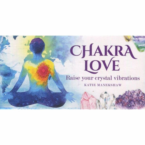 Chakra Love Raise Your Vibration 40 Mini Cards NEW