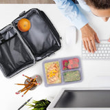 Bentgo Deluxe Lunch Bag Carrying Strap Insulated Design - Carbon Black