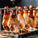 1pc Folding Stainless Steel Chicken Drumstick Grill Wing Chicken Leg Roaster