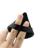 5x Mini Triangle Make Up Tool Cosmetic Puff MakeUp Cotton Sponge Powder - Black