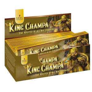 King Champa Incense Soul Stick Master of Nag Champas  - 144 Sticks