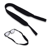 2x Sunglasses Strap Sports Band Glasses Neck Cord Neoprene Eyewear Black