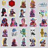 50pcs Star Wars Stickers Vinyl Decal For Car Kids Stickers Skateboarding P2