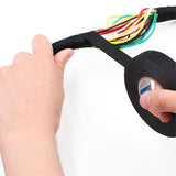 4pcs Adhesive Cloth Fabric Tape Cable Loom Wiring Harness For Car Auto 19mmx 15M