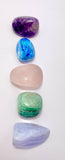 Calming & Soothing Crystal Tumbled Set Crystal Reiki Quartz Healing