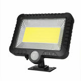 100 Led Solar Sensor Lights Light Motion Detection Security Garden Flood Lamp