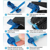 60PCS T-Tap Electrical Wire Crimp Terminals Quick Splice Cable Connectors Kit