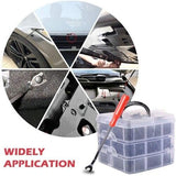 731 PCS Car Body Trim Clips Retainer Bumper Auto Panel Push Plastic Fastener Kit