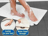 2x Non Slip Shower Rug Bathroom Aqua Mat Carpet