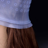 Reusable Hair Cap Salon Highlighting Tinting Hairdressing Streaking Silicone Hat