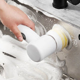 Electric Cleaning Brush Handheld Power Scrubber Brush Cordless Cleaning Brush