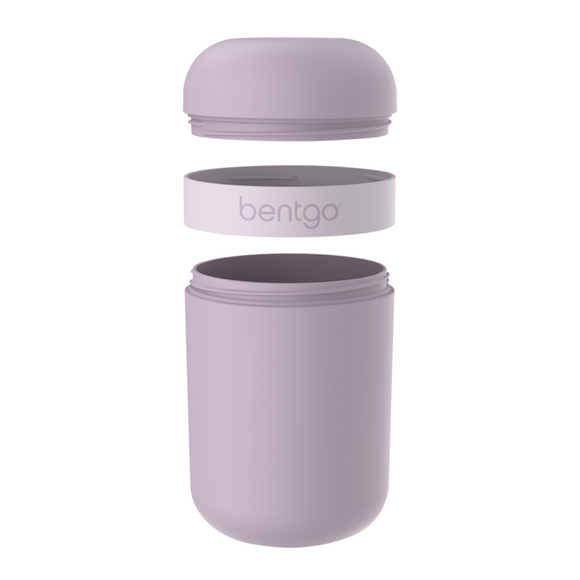 Bentgo Snack Cup with Top Compartment Lunch Box Food Container Orchid 590ml