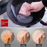 10pcs Microfibre Cloth Rag Bulk Car Kitchen Glass Cleaning Towel Washing 25x25cm