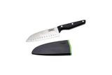Wiltshire Staysharp Triple Rivet Santoku Knife With Sharpener Cover - 15cm