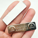 10x Magnetic Name Badge Tag Fastener Attachment Self Adhesive Strong Magnet