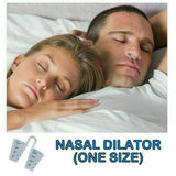 Silicone Anti Snore Nasal Dilators Stop Snoring Nose Clip Sleep Apnea Aid Device