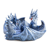 Ice Dragon Twins Incense Burner Holder Incense Sticks Yoga Meditation