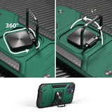 Cover Shockproof Case Magnetic Iphone Metal Ring Holder For IPhone 13 Pro Blue