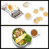 Stainless Steel Boiled Egg Slicer Cutter Mushroom Tomato Ham Kitchen Chopper