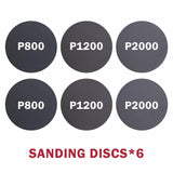 Pro Car Lens Headlight Restoration Kit Polishing Sanding Cleaner Repair Tool Set