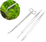 Aquarium Tool Kit Aquatic Plant Tweezers Scissors Spatula Tank Aquascaping Set