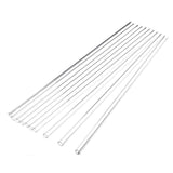 10pcs Thick Wall Borosilicate Glass Tube Pyrex Blowing Lab Tubing 10mm 1.7mm