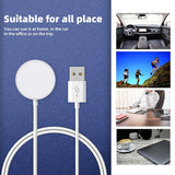 2 in 1 Apple Charger iPhone Watch iWatch 8 7 6 5 4 3 Magnetic Charging Cable