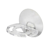 Toothbrush Holder Wall Mount Sucker Bathroom Suction Cup ToothpasteStorage White