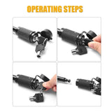 MOBI Hitch Pin Lock S Type 5/8" Tow Bar Tongue Lock Trailer Caravan Anti-Theft