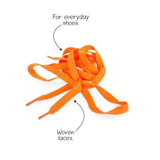 8 Pair Runners Shoe Laces Colored Flat Bootlace Colourful Shoelaces Sneakers