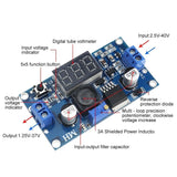 DC Adjustable LM2596 Step Down Module Buck Converter Voltage Regulator Led