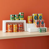 YouCopia ShelfSteps Can Organizer 3-Shelf White Kitchen Pantry Organiser