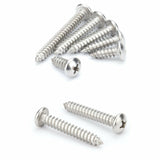 200pcs M4 304 Stainless Steel Self-Tapping Screws Assorted Kit Pan Head Set