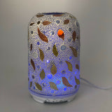 Gold Leaf  Glass Mosaic Electric Essential Oil Diffuser Small