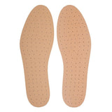 1 Pair Unisex Comfortable Foot Care Insoles Slim Leatherette Pads Feet