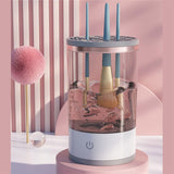 Automatic Brush Cleaner Electric Makeup Brush Cleaning Machine Fast Clean Dryer