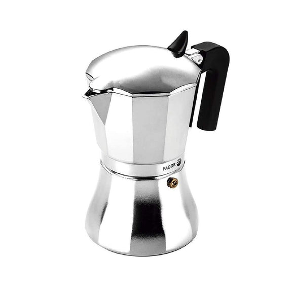Coffee Espresso Maker Fagor Aluminium 3004 Stainless Steel - 12 Cup
