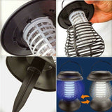 Solar Powered Mosquito Killer Lamp Fly Trap Zapper Bug Insect Garder Light