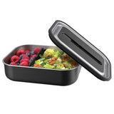 Bentgo Stainless Steel Leak-Proof Lunch Box Food Container 1200ml Carbon Black