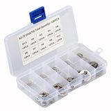 120Pcs M1.5-M10 Stainless Steel 304 E-clip Open Retaining Ring Assortment Set