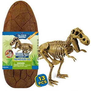 Jurassic Eggs Dino Skeletons Dr. Steve Hunter's Dinossaur Assembly Set