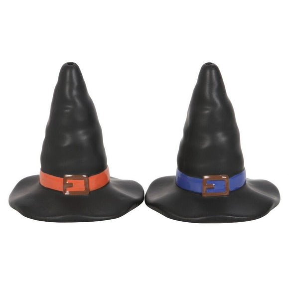 Witch Hat Salt And Pepper Shake Collectible Shaker Spice Holder Kitchen Tool Set