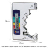 1x Battery Tester Universal LCD Digital Checker C D N AA AAA 9V 1.5V Button Cell